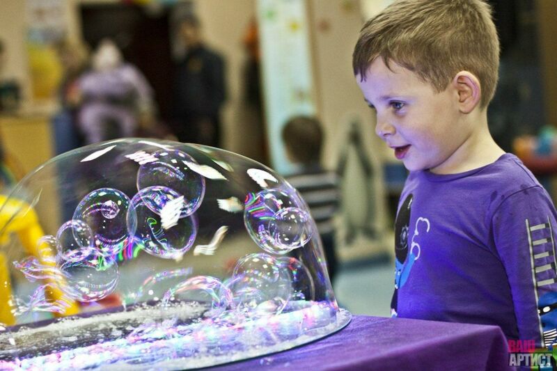 Шоу мыльных пузерей  - "Остров сокровищ"